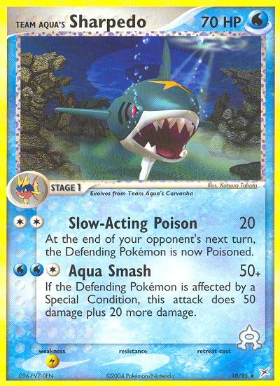 2004 Pokémon Team Magma vs Team Aqua 2004 Pokémon Team Magma vs Team Aqua #18 trading card
