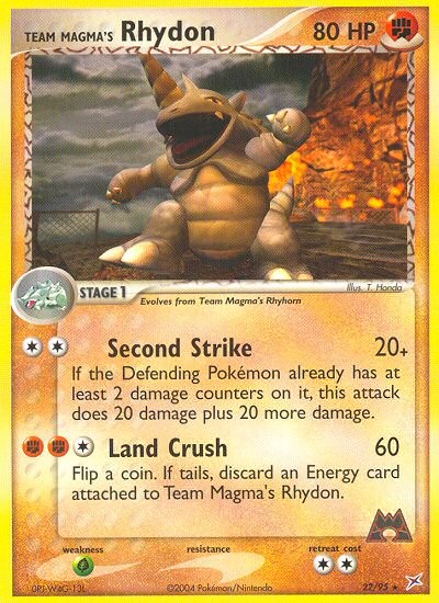 Team Magma's Rhydon - Image 1
