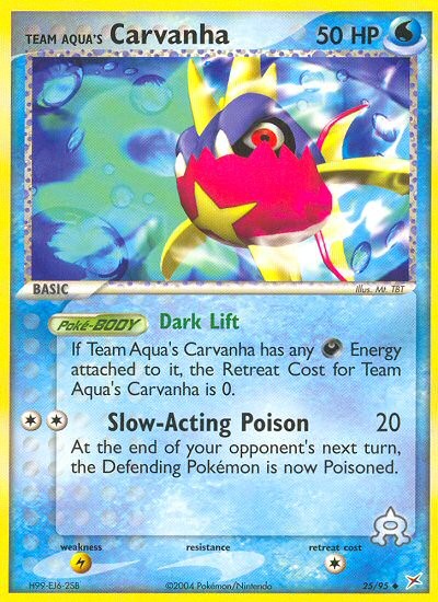 2004 Pokémon Team Magma vs Team Aqua 2004 Pokémon Team Magma vs Team Aqua #25 trading card