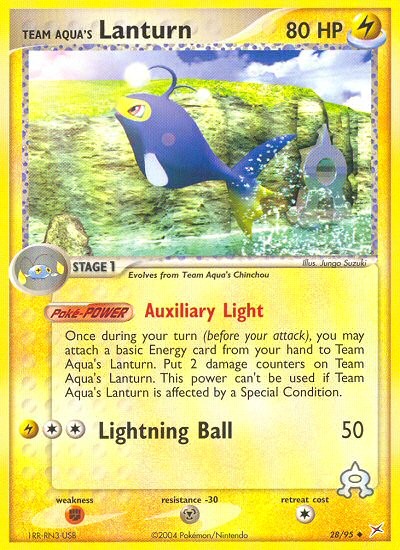 Team Aqua's Lanturn - Image 1