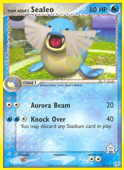 2004 Pokémon Team Magma vs Team Aqua 2004 Pokémon Team Magma vs Team Aqua #31 trading card