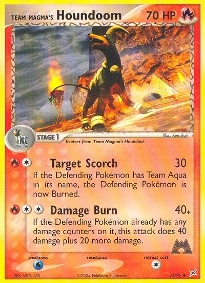 Team Magma's Houndoom - Image 1