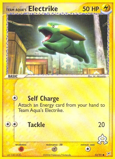 2004 Pokémon Team Magma vs Team Aqua 2004 Pokémon Team Magma vs Team Aqua #53 trading card
