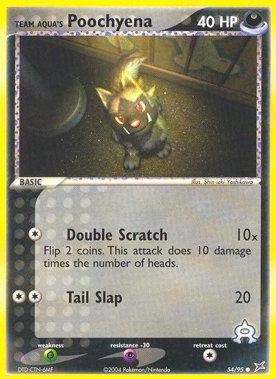 2004 Pokémon Team Magma vs Team Aqua 2004 Pokémon Team Magma vs Team Aqua #54 trading card