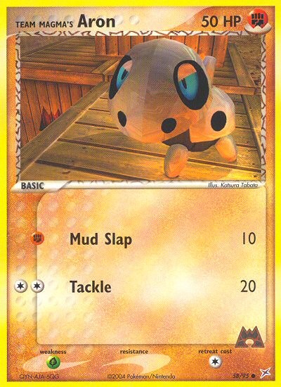 2004 Pokémon Team Magma vs Team Aqua 2004 Pokémon Team Magma vs Team Aqua #58 trading card