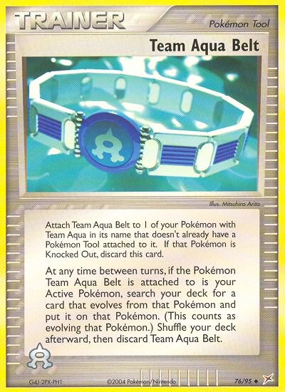Team Aqua Belt - Image 1