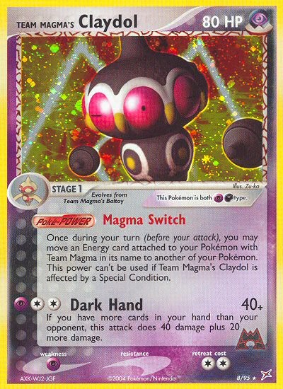 2004 Pokémon Team Magma vs Team Aqua 2004 Pokémon Team Magma vs Team Aqua #8 trading card