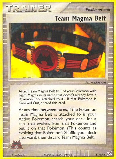 Team Magma Belt - Image 1