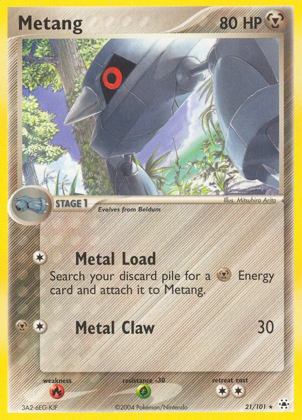 2004 Pokémon Hidden Legends 2004 Pokémon Hidden Legends #21 trading card