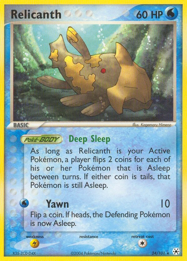 2004 Pokémon Hidden Legends 2004 Pokémon Hidden Legends #24 trading card