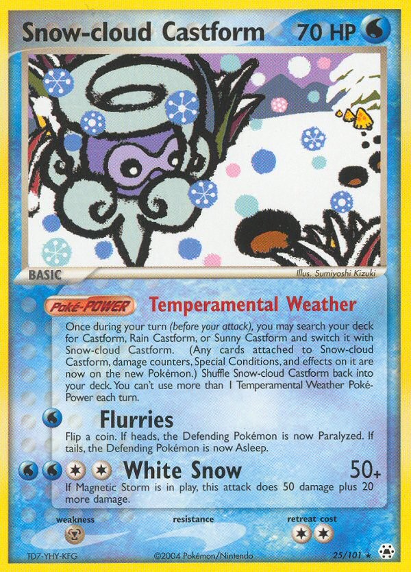Snow-cloud Castform - Image 1