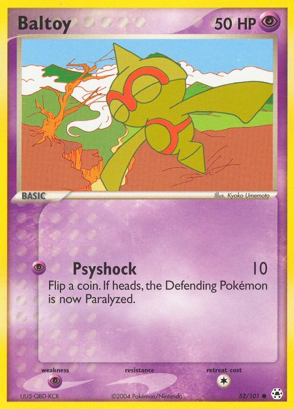 2004 Pokémon Hidden Legends 2004 Pokémon Hidden Legends #52 trading card