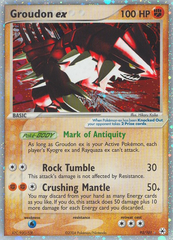 2004 Pokémon Hidden Legends 2004 Pokémon Hidden Legends #93 trading card