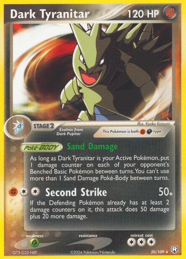 2004 Pokémon Team Rocket Returns 2004 Pokémon Team Rocket Returns #20 trading card