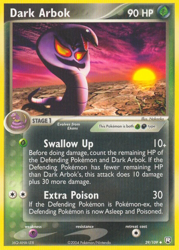 2004 Pokémon Team Rocket Returns 2004 Pokémon Team Rocket Returns #29 trading card