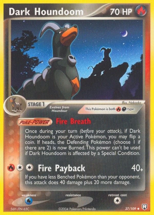 2004 Pokémon Team Rocket Returns 2004 Pokémon Team Rocket Returns #37 trading card