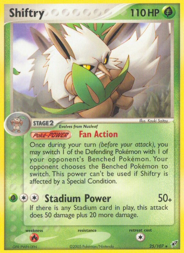 2005 Pokémon Deoxys 2005 Pokémon Deoxys #25 trading card