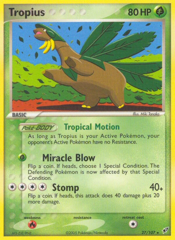 2005 Pokémon Deoxys 2005 Pokémon Deoxys #27 trading card
