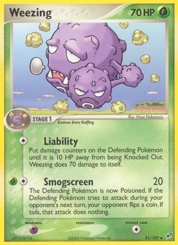 2005 Pokémon Deoxys 2005 Pokémon Deoxys #51 trading card