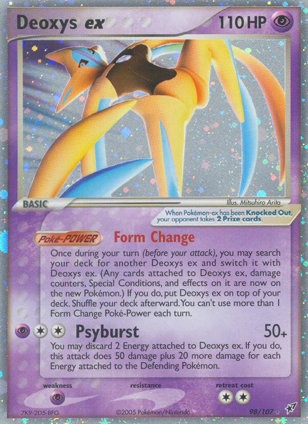 2005 Pokémon Deoxys 2005 Pokémon Deoxys #98 trading card
