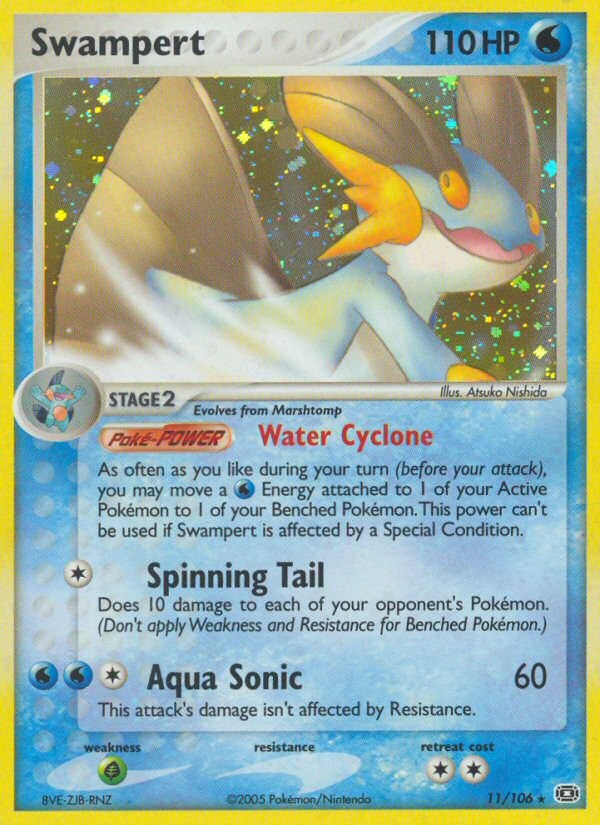 2005 Pokémon Emerald 2005 Pokémon Emerald #11 trading card