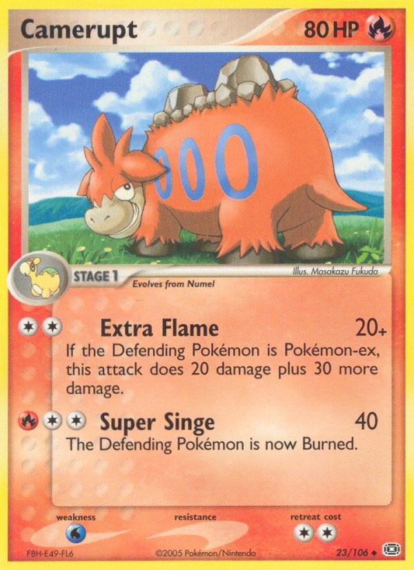 2005 Pokémon Emerald 2005 Pokémon Emerald #23 trading card