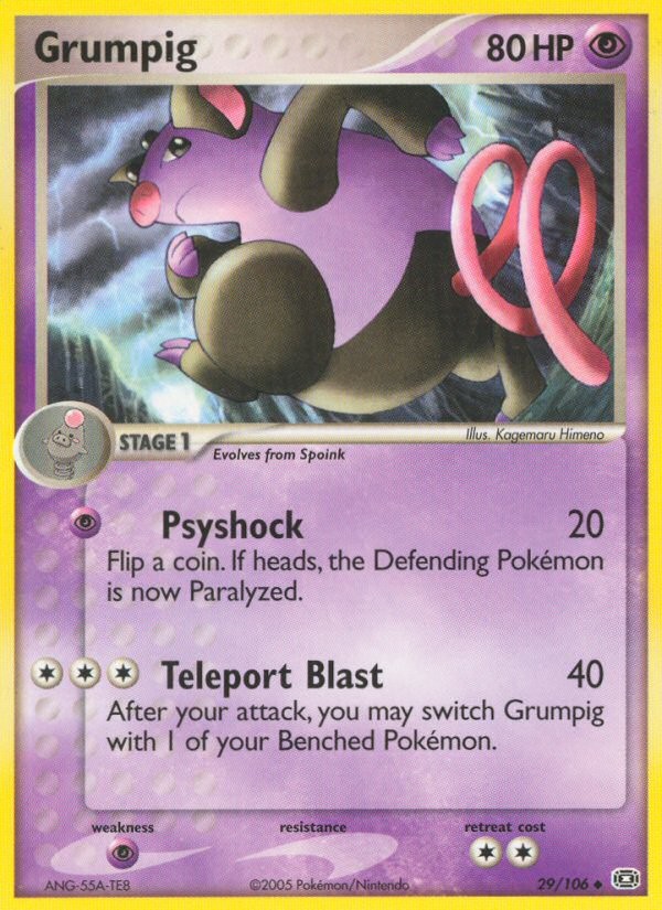 2005 Pokémon Emerald 2005 Pokémon Emerald #29 trading card