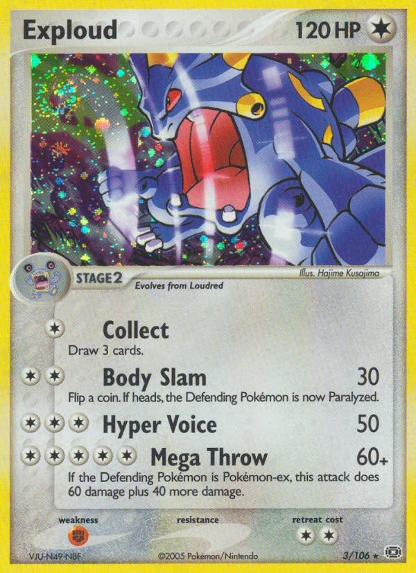 2005 Pokémon Emerald 2005 Pokémon Emerald #3 trading card