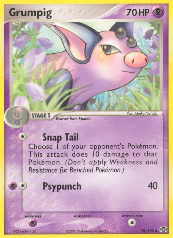 2005 Pokémon Emerald 2005 Pokémon Emerald #30 trading card