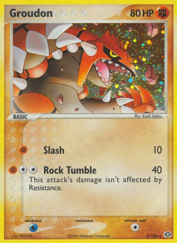 2005 Pokémon Emerald 2005 Pokémon Emerald #5 trading card