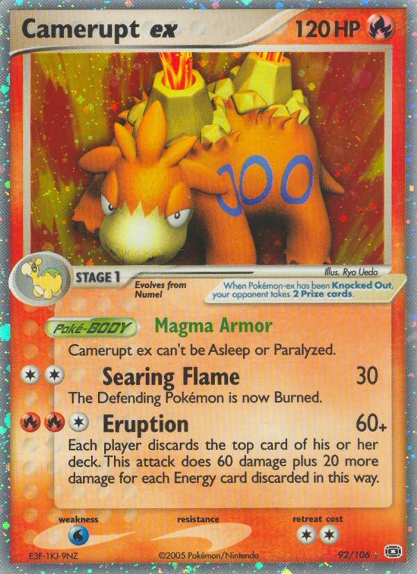 Camerupt ex - Image 1