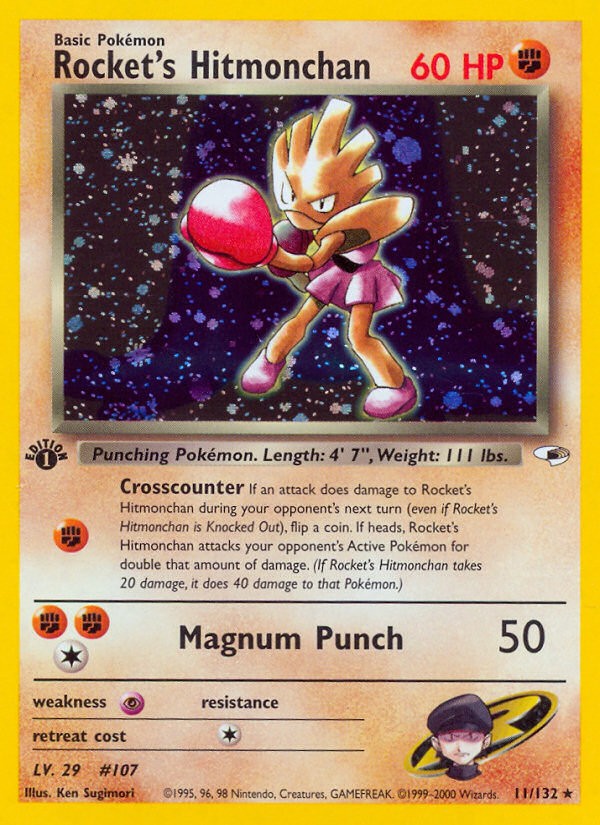 2000 Pokémon Gym Heroes 2000 Pokémon Gym Heroes #11 trading card