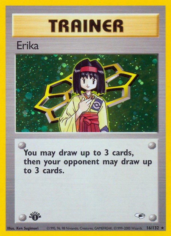 2000 Pokémon Gym Heroes 2000 Pokémon Gym Heroes #16 trading card