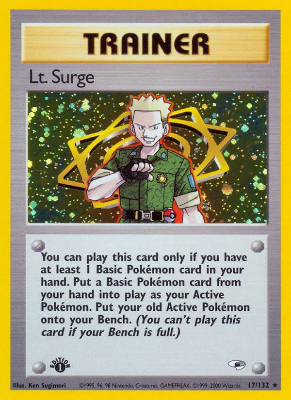 Lt. Surge (Holo Rare · Holo)