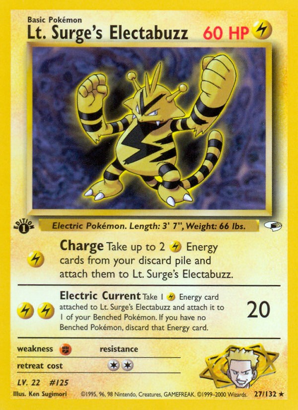 2000 Pokémon Gym Heroes 2000 Pokémon Gym Heroes #27 trading card