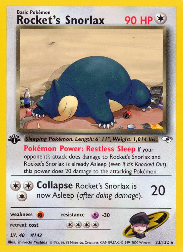 Rocket's Snorlax - Image 1