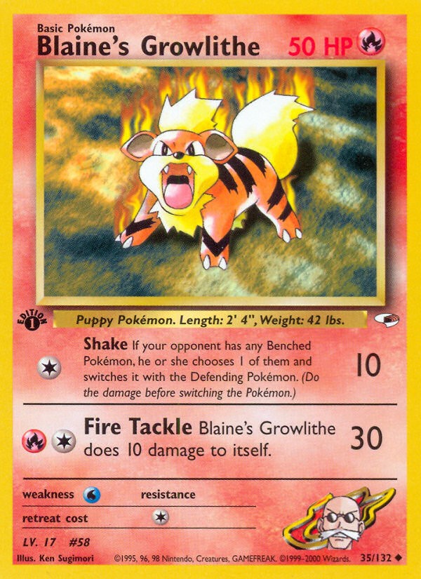 2000 Pokémon Gym Heroes 2000 Pokémon Gym Heroes #35 trading card