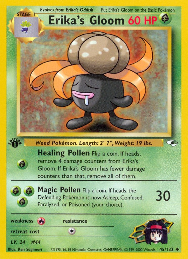 2000 Pokémon Gym Heroes 2000 Pokémon Gym Heroes #45 trading card