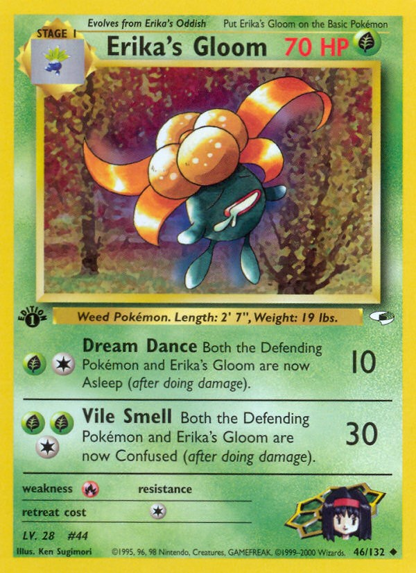 2000 Pokémon Gym Heroes 2000 Pokémon Gym Heroes #46 trading card