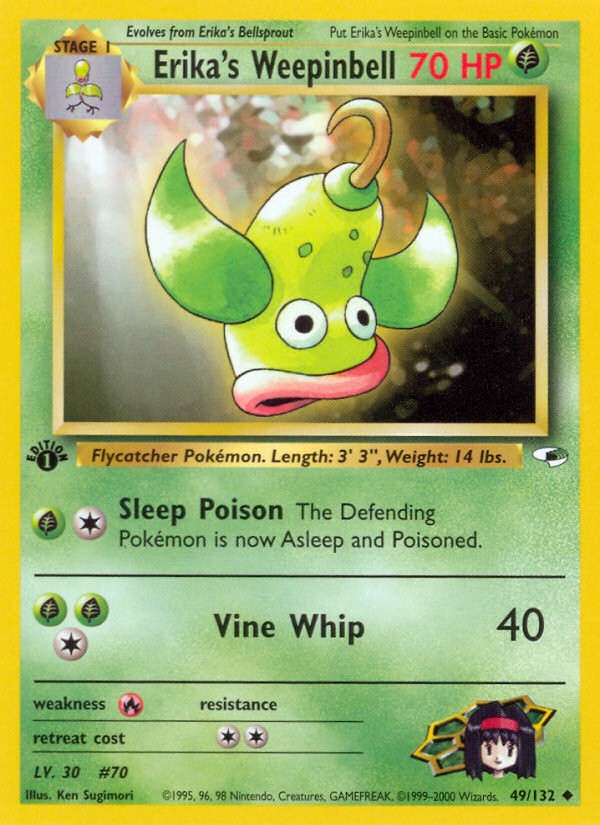2000 Pokémon Gym Heroes 2000 Pokémon Gym Heroes #49 trading card