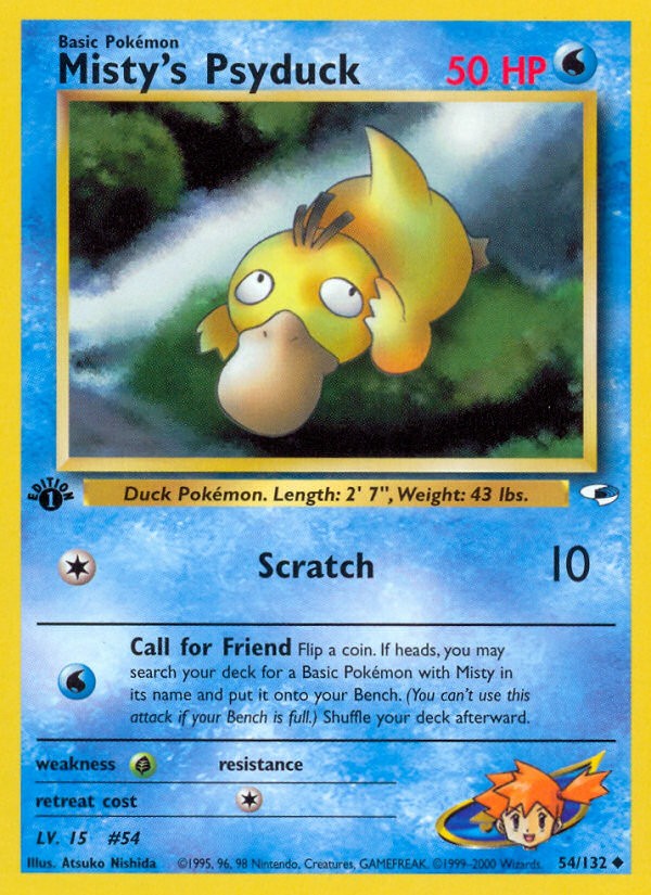 2000 Pokémon Gym Heroes 2000 Pokémon Gym Heroes #54 trading card