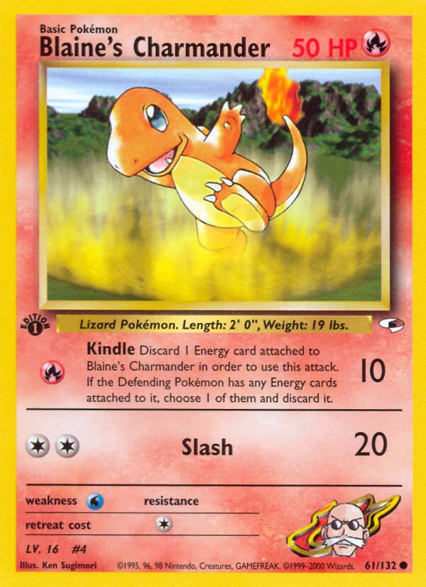 Blaine's Charmander - Image 1