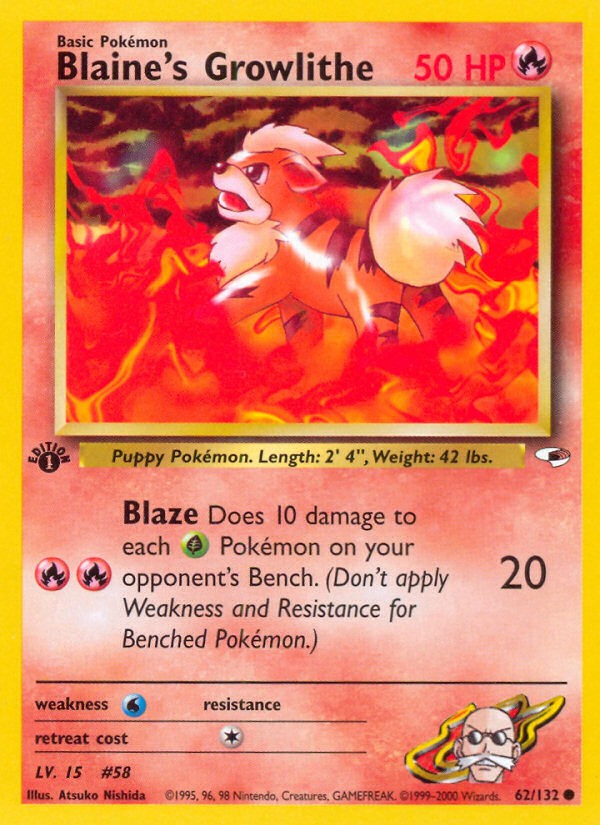 Blaine's Growlithe - Image 1
