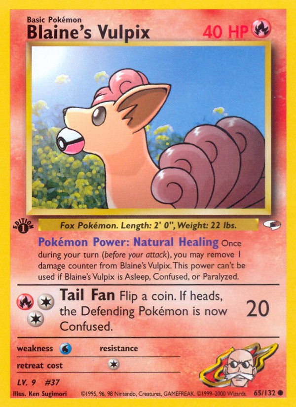 Blaine's Vulpix - Image 1