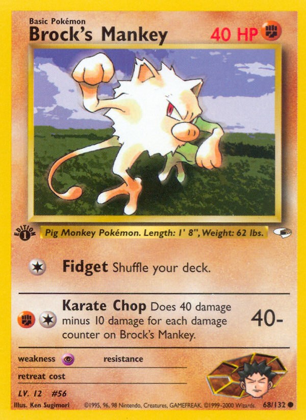 2000 Pokémon Gym Heroes 2000 Pokémon Gym Heroes #68 trading card