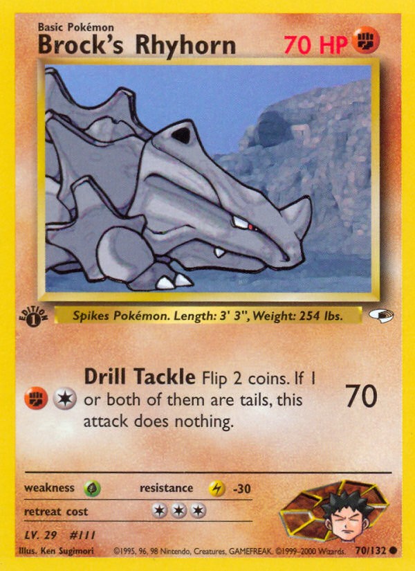 Brock's Rhyhorn - Image 1