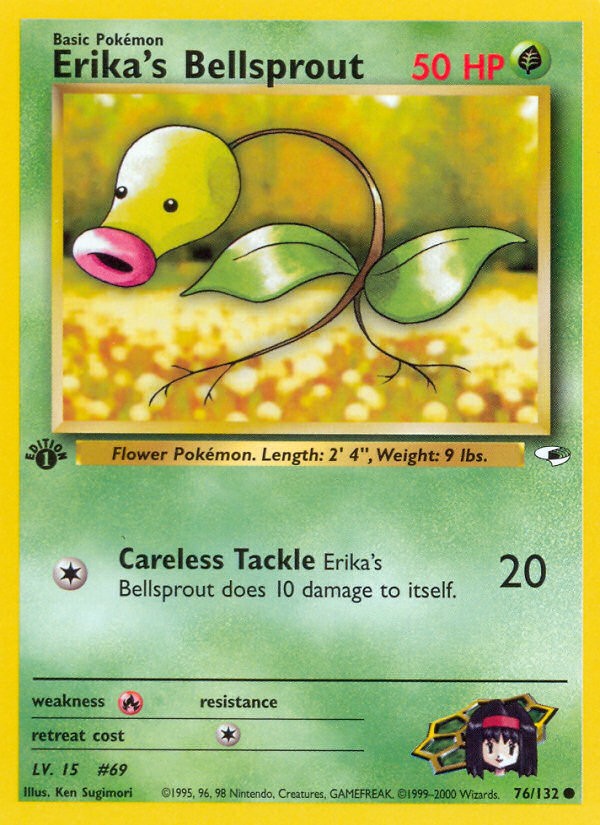 2000 Pokémon Gym Heroes 2000 Pokémon Gym Heroes #76 trading card