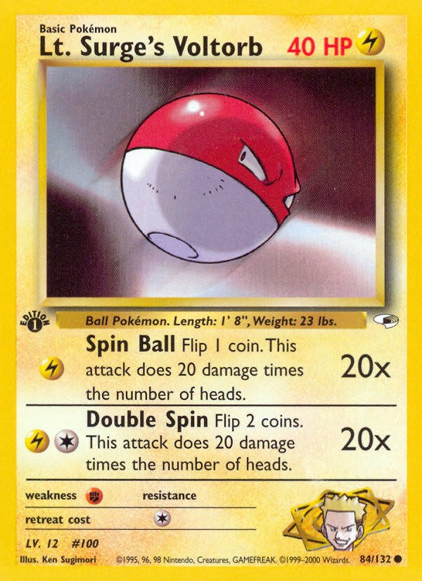 2000 Pokémon Gym Heroes 2000 Pokémon Gym Heroes #84 trading card