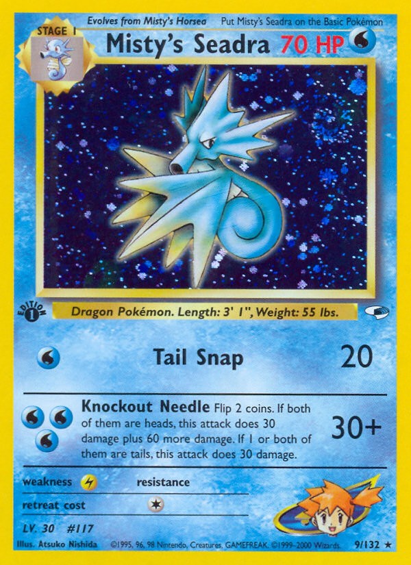 Misty's Seadra (Holo Rare · Holo)