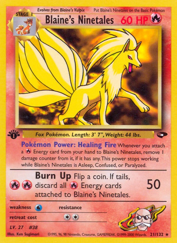 Blaine's Ninetales - Image 1